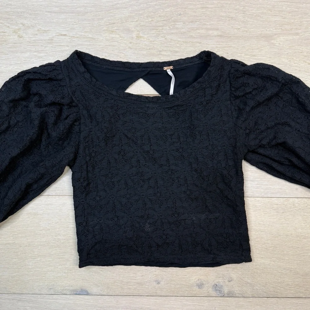 Free People Tea Time Long Sleeve Top